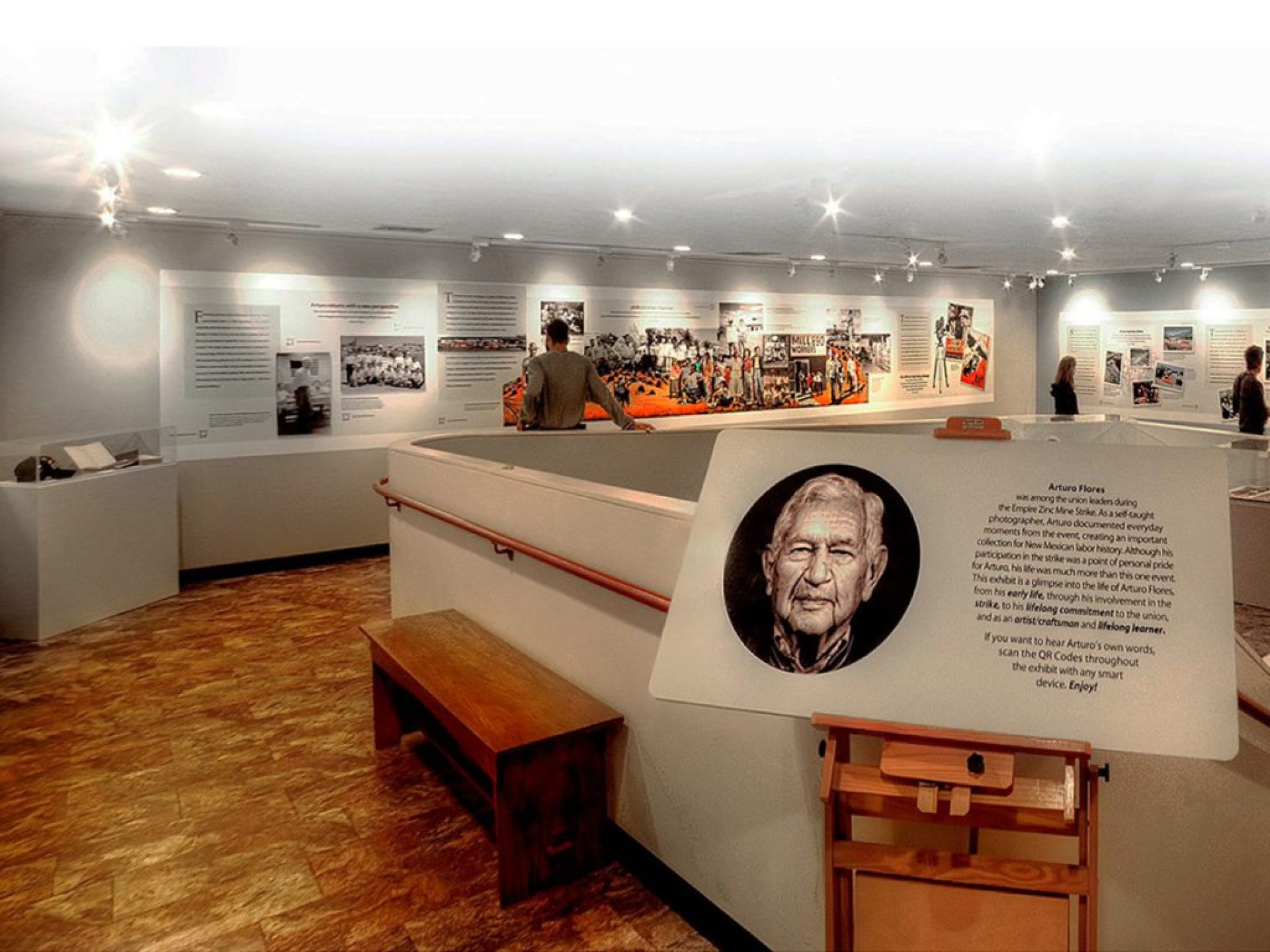 Arturo Flores exhibit at the Silver City Museum