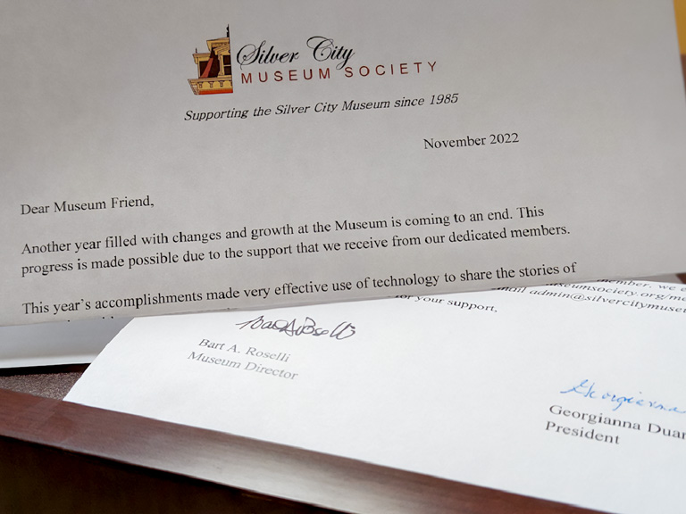 Annual Appeal letter