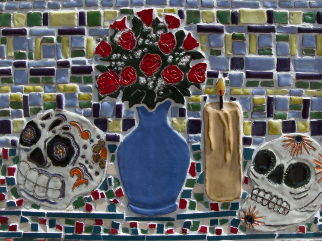 Detail from the Silver City Museum mural